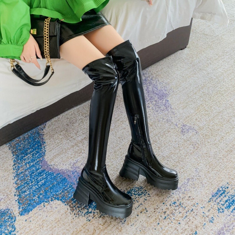 Bottes hautes pour femmes auto - Women'S Fashion Riding Boots avis et prix