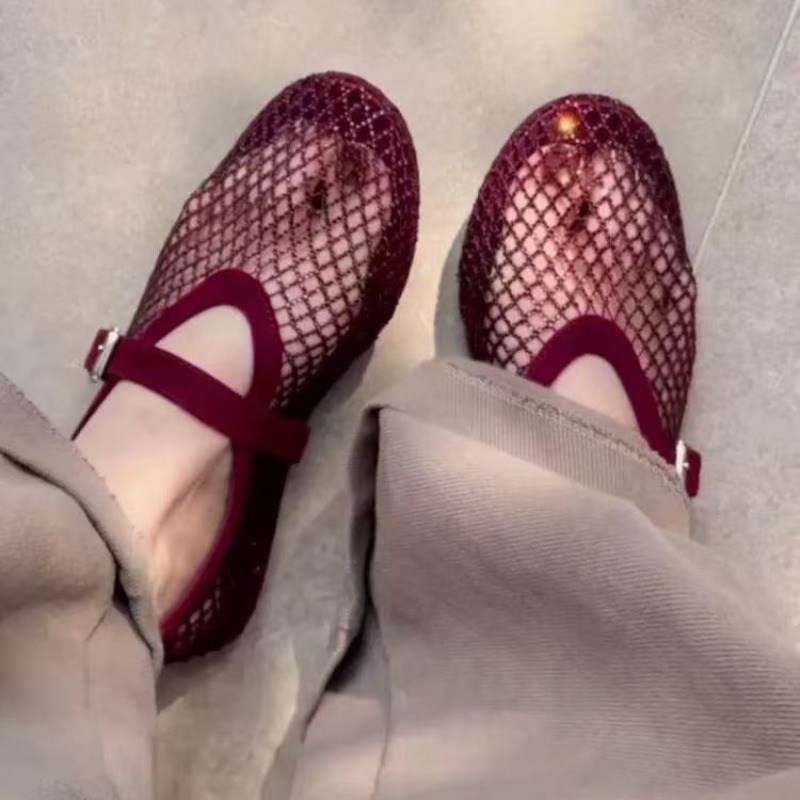 Sandales Baotou ajourées en st - Women Fashion Heels avis et prix