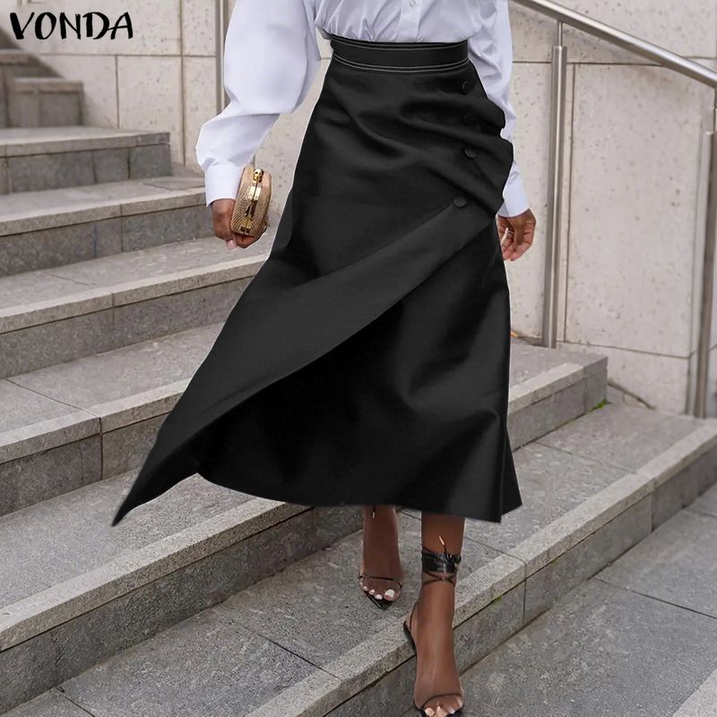 VONDA grande taille 5XL femmes - Women'S Fashion Kilt avis et prix