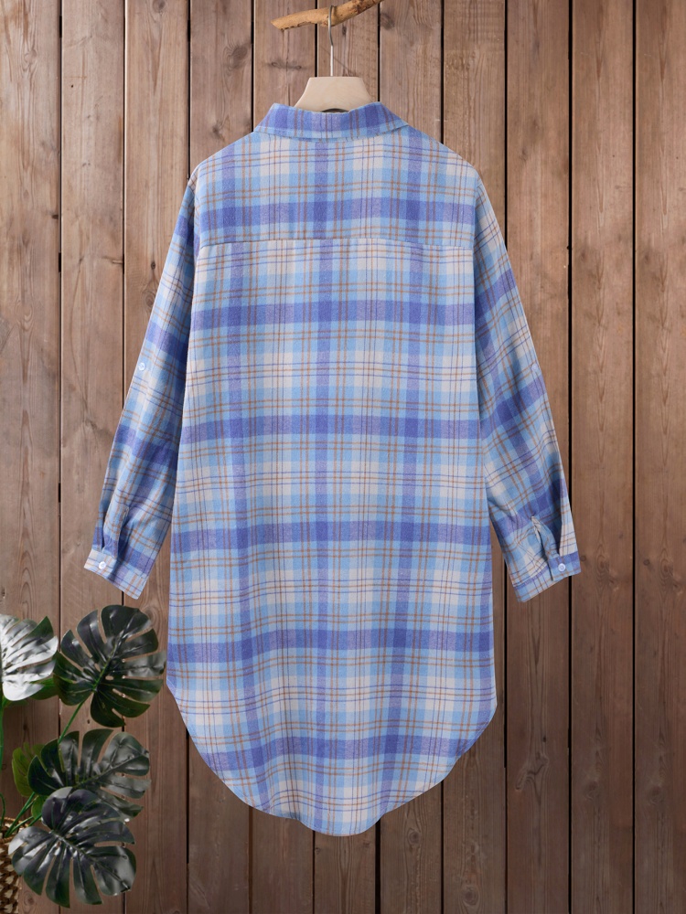 Chemise à carreaux à manches l - Women'S Fashion Jersey avis et prix