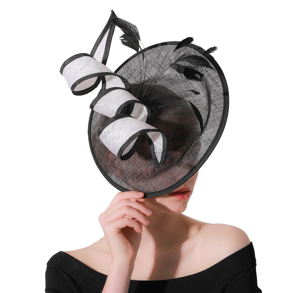 Chapeau fascinateur noir Kentu - Women'S Fashion Kentucky Derby avis et prix