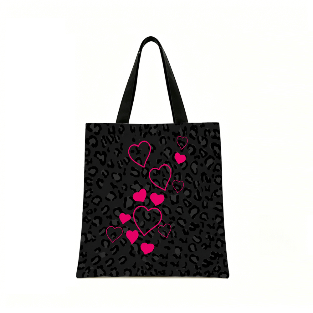 Sac fourre-tout noir à imprimé - Coin Purse Women avis et prix