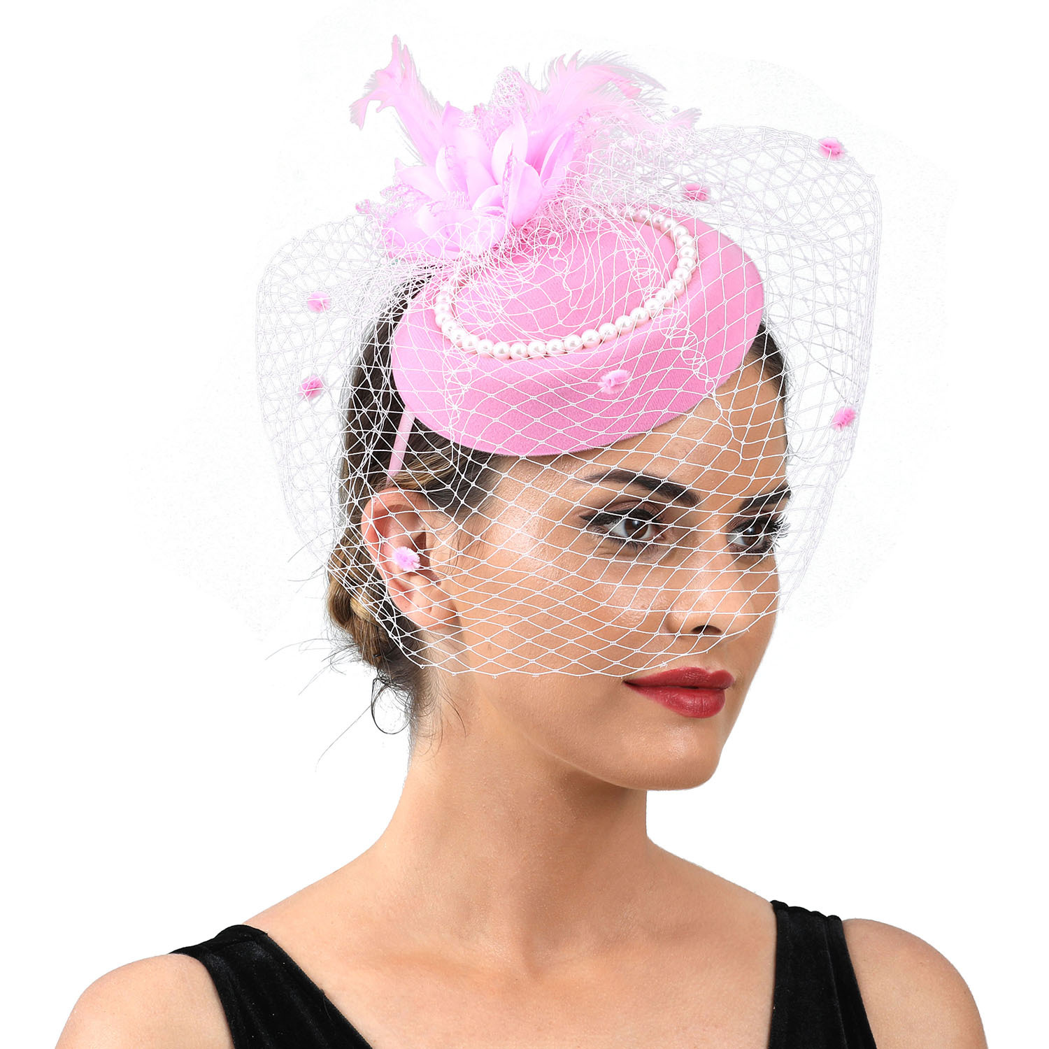 Chapeau fascinateur en plumes  - Women'S Fashion Kentucky Derby avis et prix