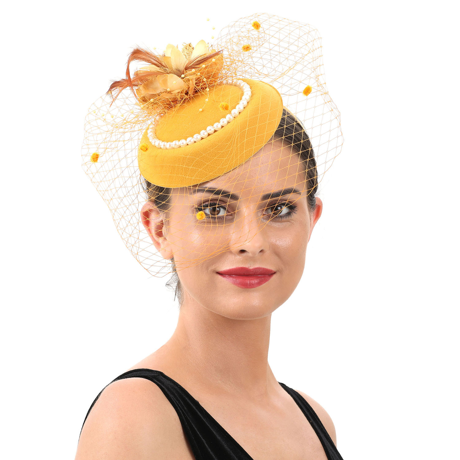 Chapeau fascinateur en plumes  - Women'S Fashion Kentucky Derby avis et prix