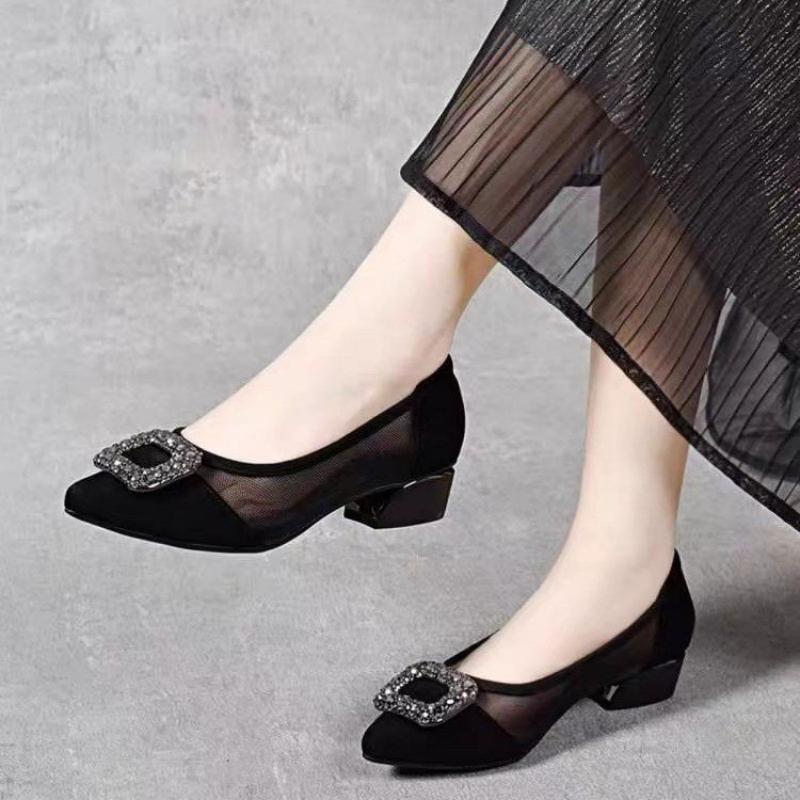 Escarpins élégants à bout poin - Women Fashion Heels avis et prix