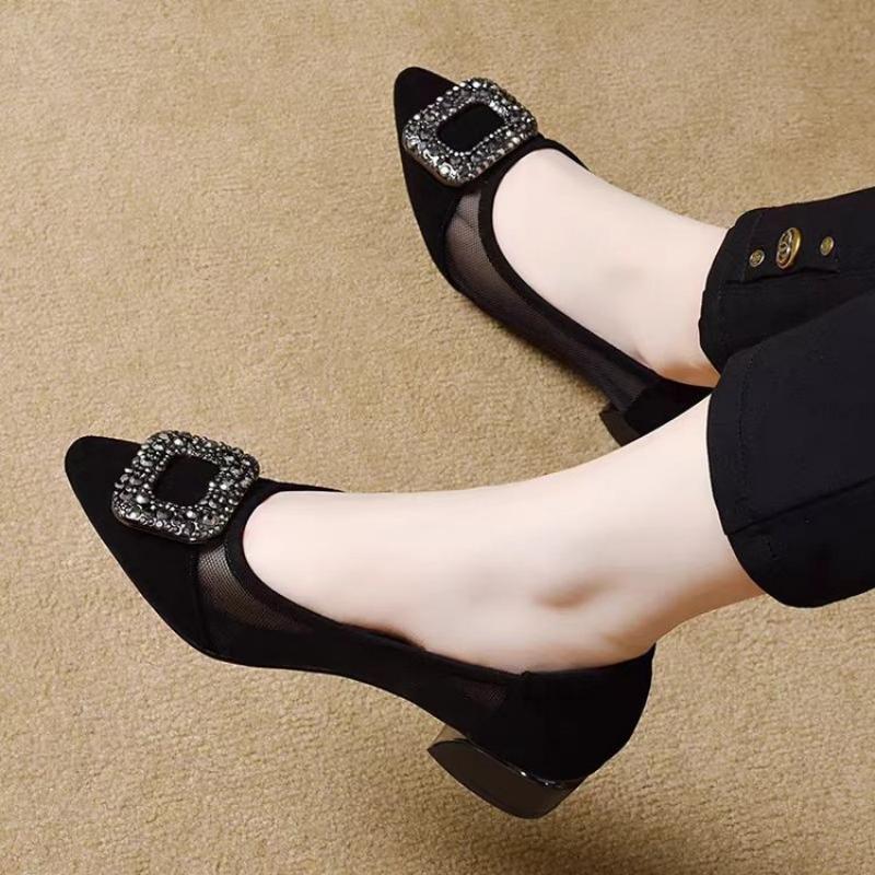 Escarpins élégants à bout poin - Women Fashion Heels avis et prix