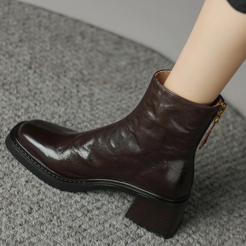 Bottines Vintage à talons épai - Women'S Fashion Socks avis et prix