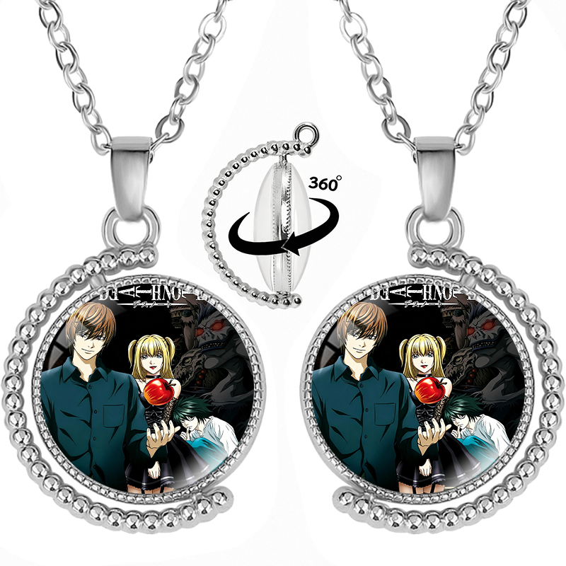 Collier rotatif Death Note pou - Women Fashion Necklace avis et prix