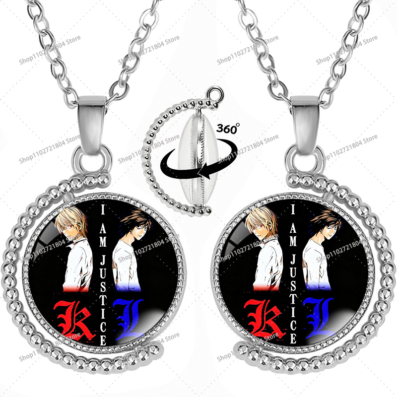 Collier rotatif Death Note pou - Women Fashion Necklace avis et prix