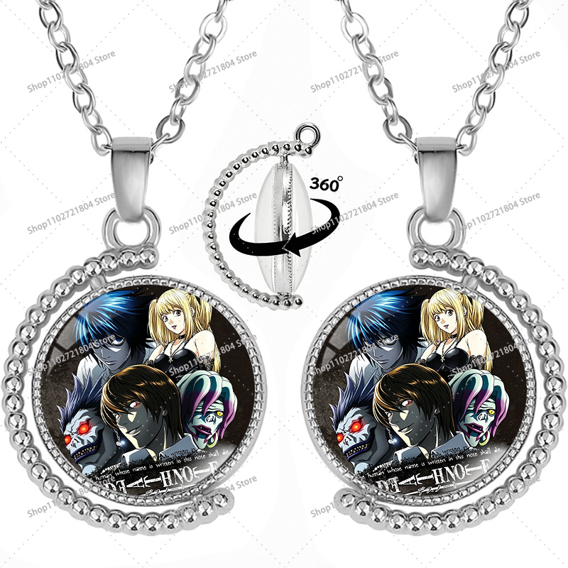 Collier rotatif Death Note pou - Women Fashion Necklace avis et prix